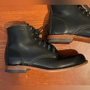 3 pairs boots Wolverine 1000 mile black and Rough Out (9.5M), Bed Stu (10M) Wolverine | Shoes | 3 Pairs Boots Wolverine 00 Mile Black  main image 2
